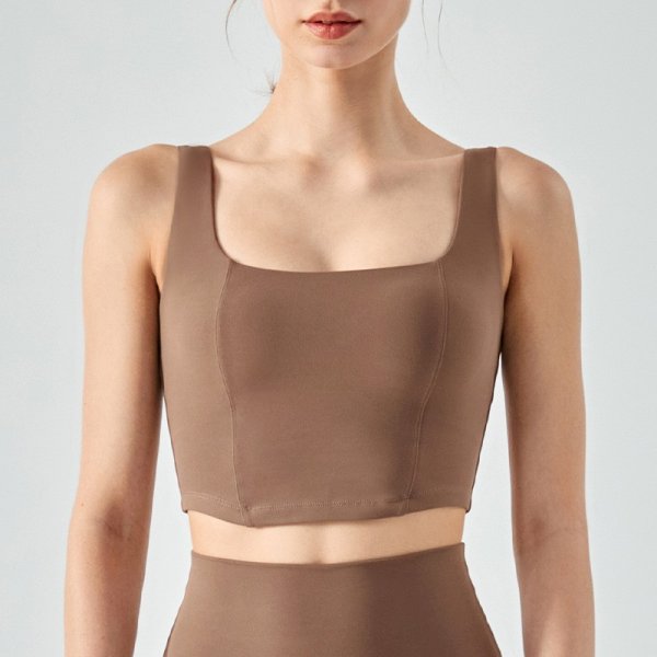 Coat naked yoga bra vest