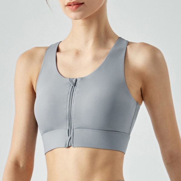 High strength shock running sports bra