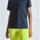 Running round collar T-shirt with short sleeves female fitness movement