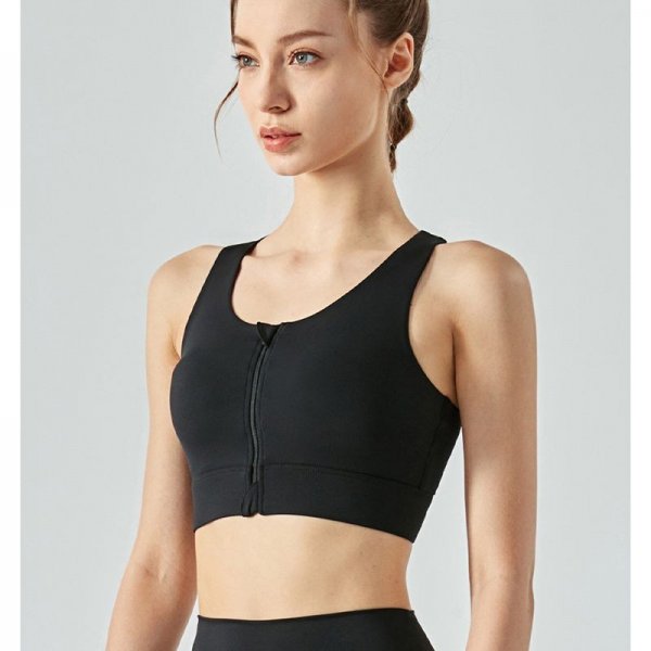 High strength shock running sports bra